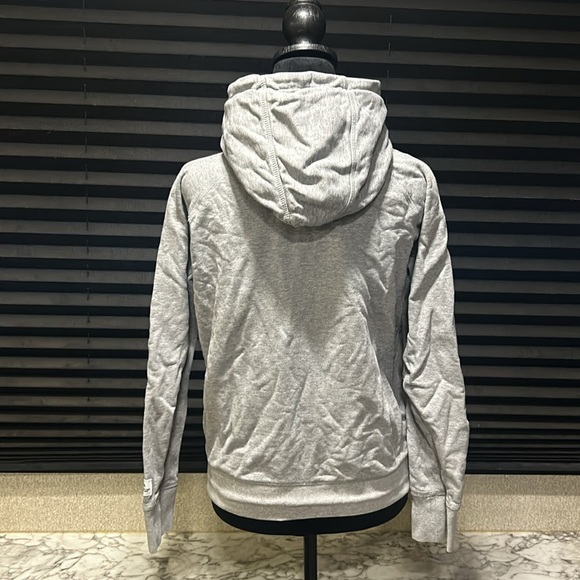 ADIDAS ATHLETICS X REIGNING CHAMP Women’s Grey Zip Front Hoodie Small - Picture 4 of 11